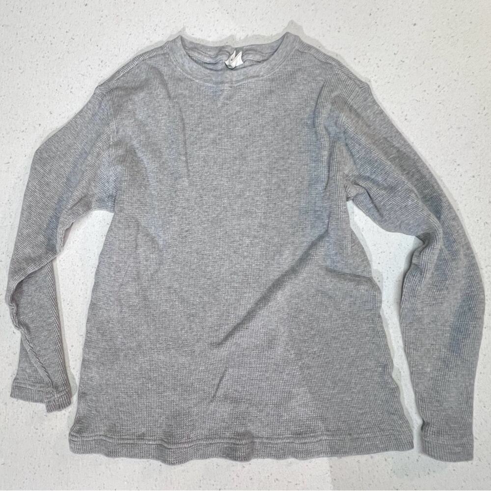 Crazy 8 boys size large 10-12 warm soft layering thermal shirt EUC